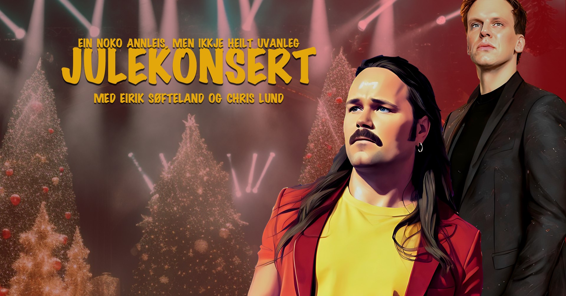 Ein noko annleis, men ikkje heilt uvanleg julekonsert – Søfteland&Lund