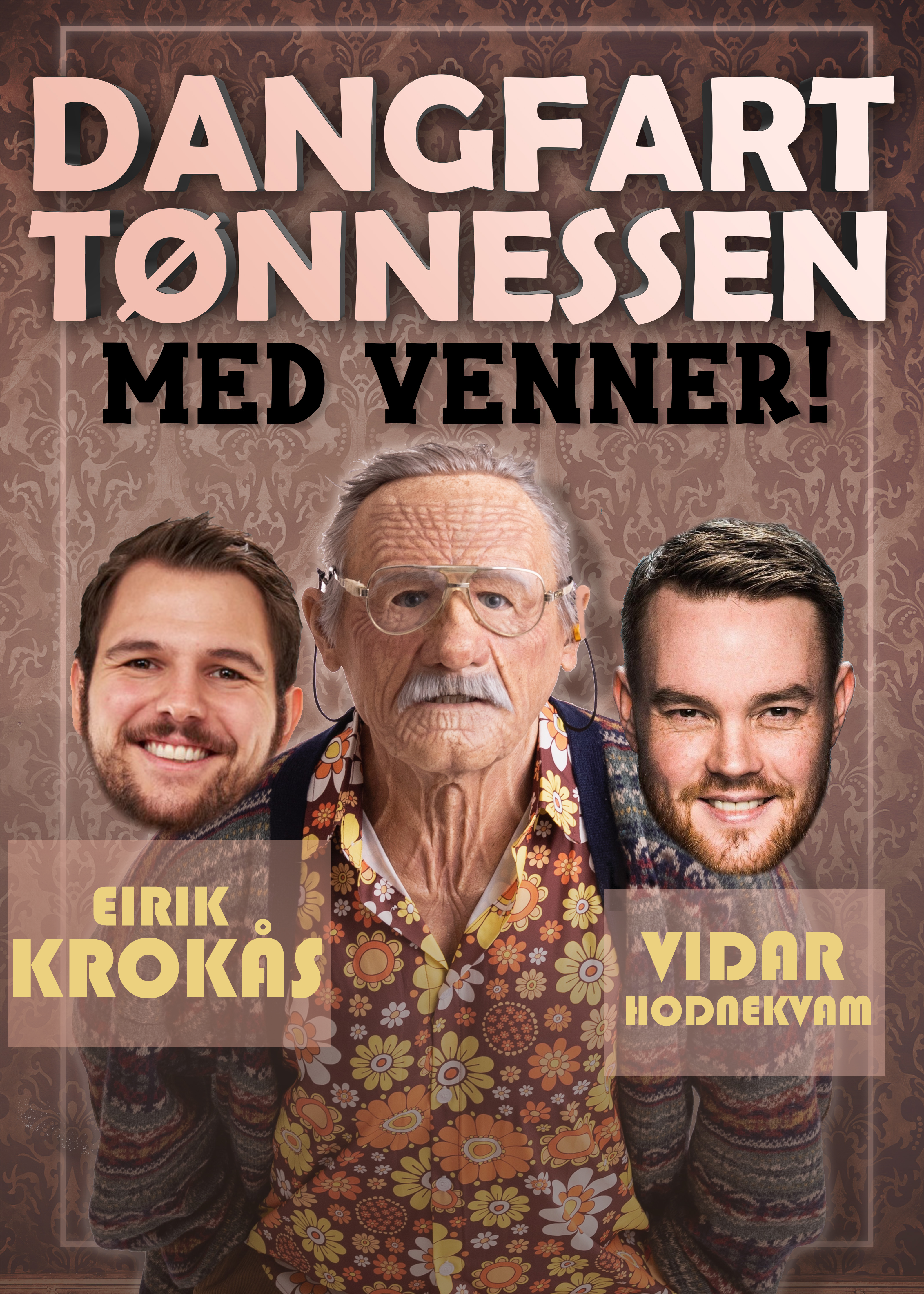 Dangfart Tønnessen med venner