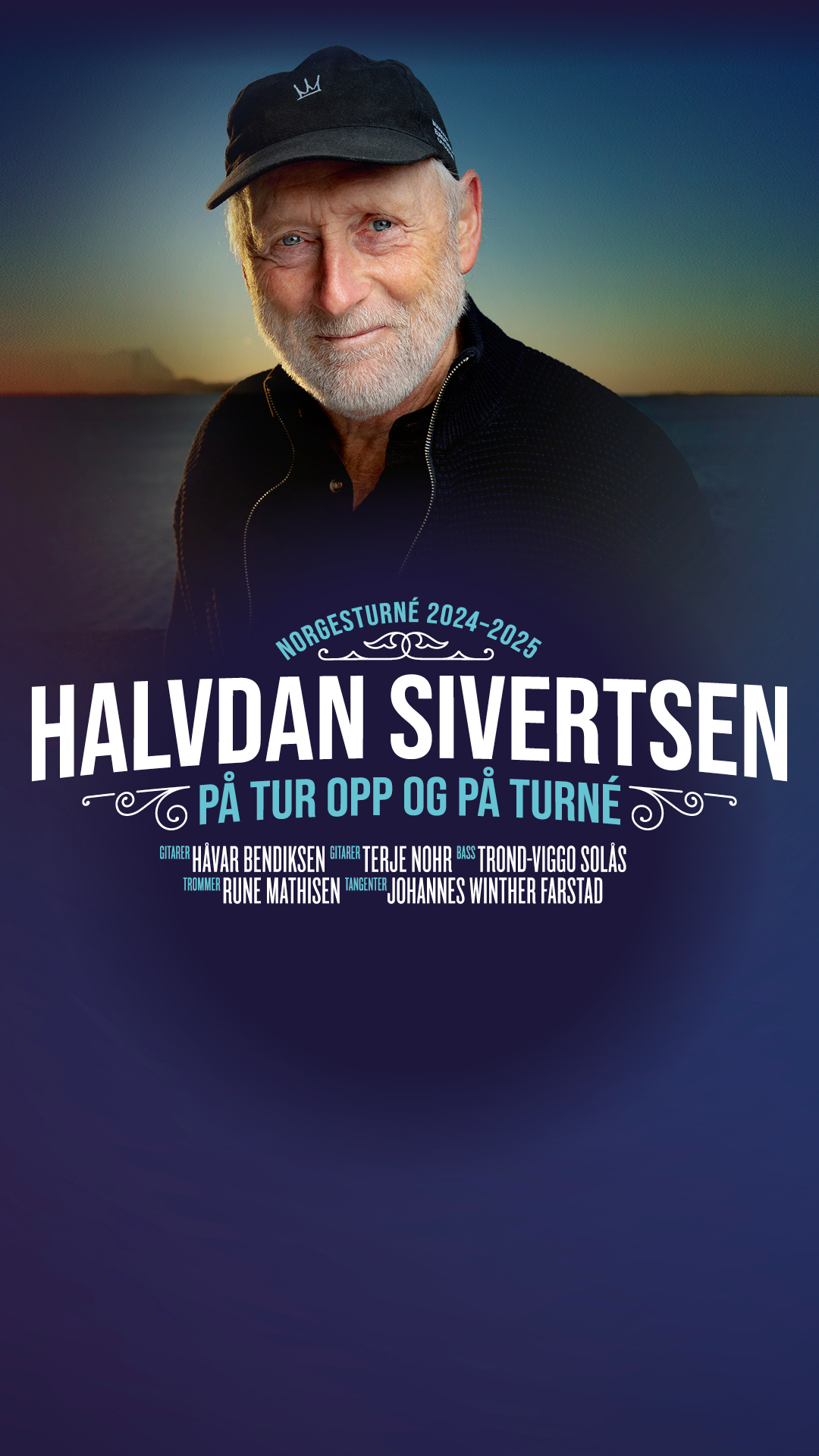 Halvdan Sivertsen – på tur opp og på turné