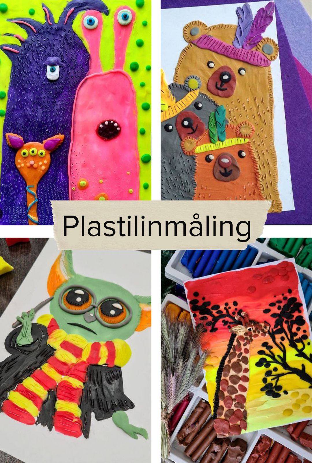 Plastilinamåling – Kreativ verkstad med ArtLab