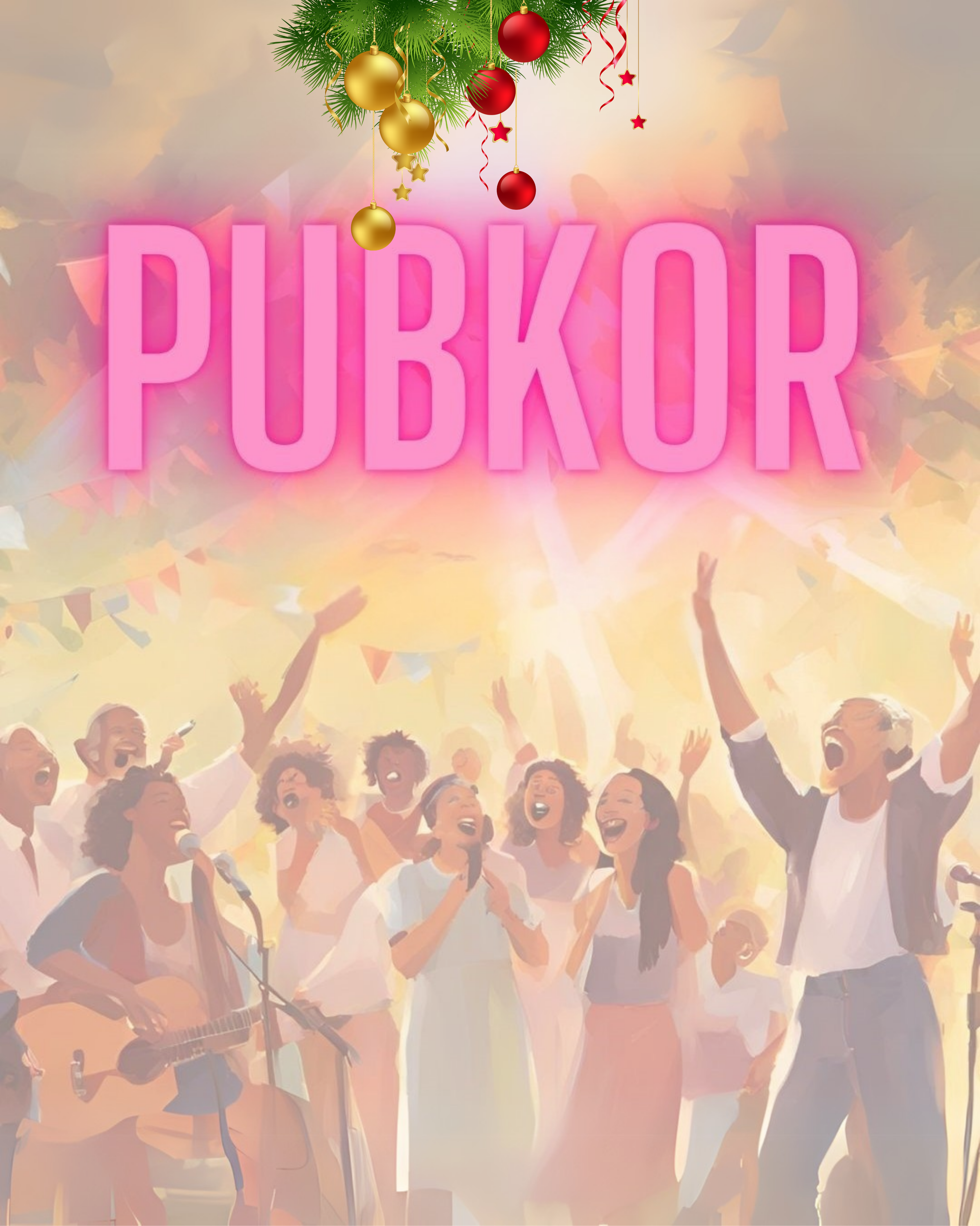 Pubkoret syng jula inn